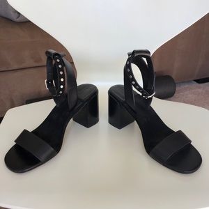 Rag & Bone black, ankle strap sandal. Size 7
